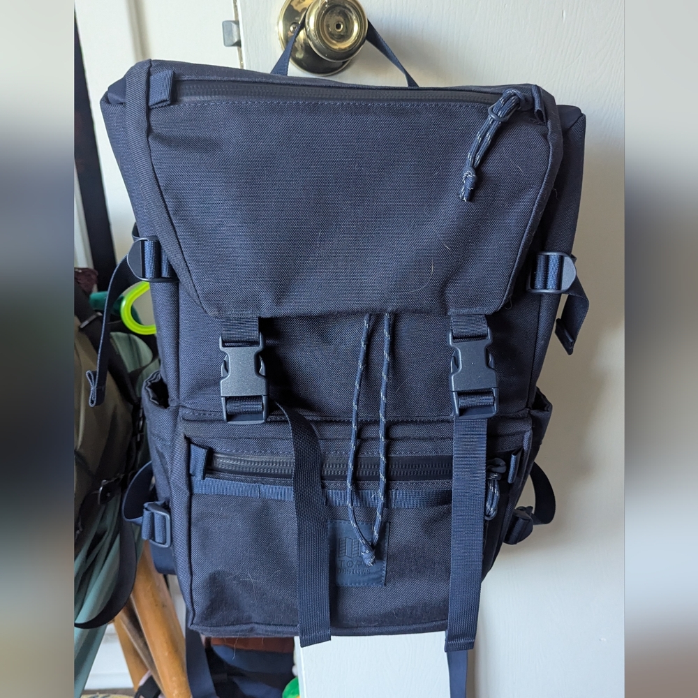 Topo Designs Rover Pack Tech Backpack - Navy - Picture 3 of 6